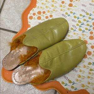 Sabah Green/orange slides sz41